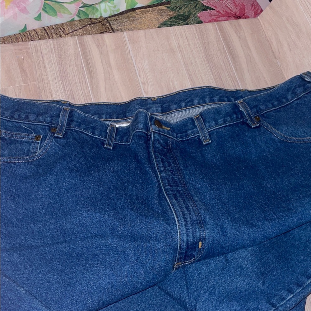 Carhartt Men's Relaxed Fit Denim Jeans 52x32 - Picture 3 of 5